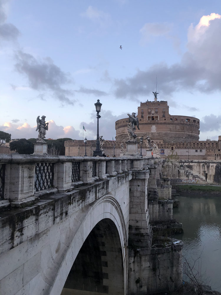 castel san angelo in rome italy